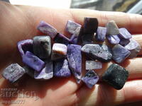 36.40 grams of charoite 27 pieces cabochon