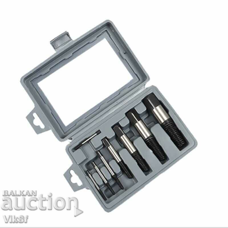 Extractor for bolts /Spilkovadach/ - set of 8 pcs - 5
