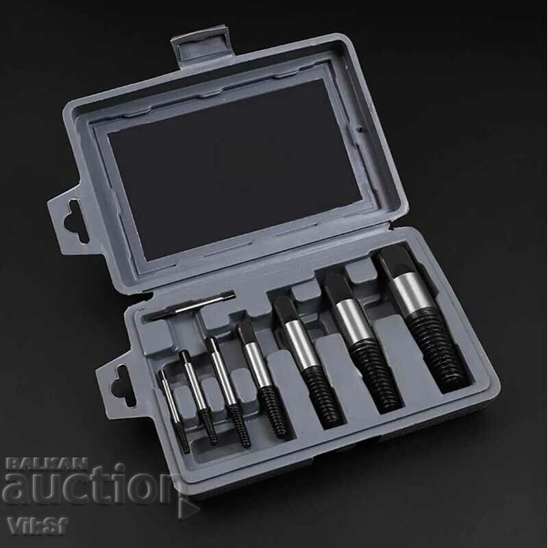 Extractor for bolts /Spilkovadach/ - set of 8 pcs - 6