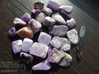 31.60 grams of charoite 34 pieces cabochon