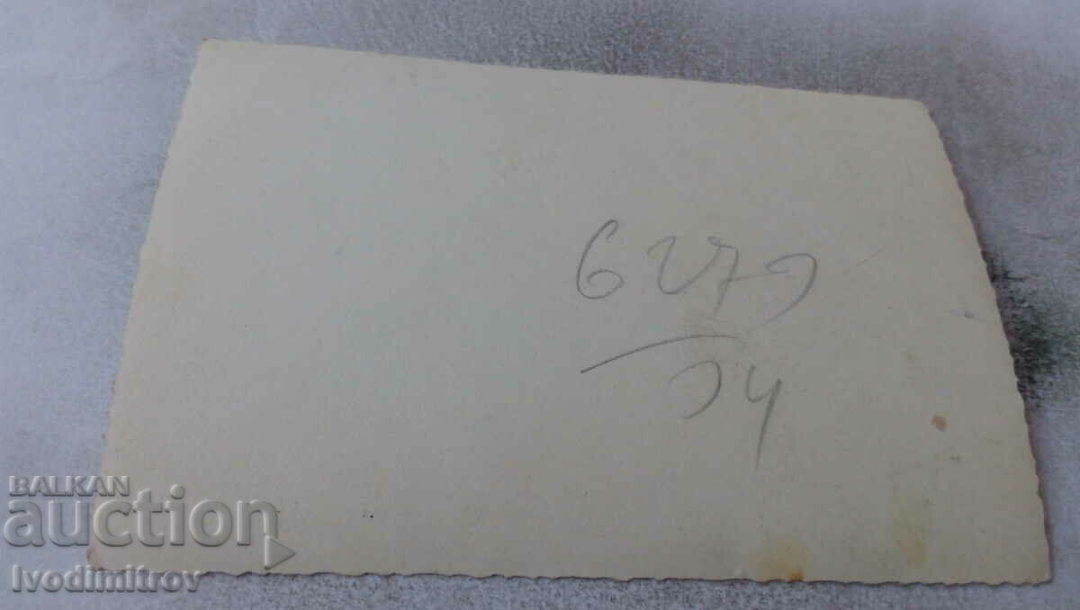 Photo Sofia Officer and young woman press Stalinsi People's Council with price 1.35 BGN | € 0.69