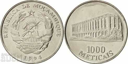 Мозамбик 1000 метикаиш 1994 монета голям формат