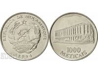 Mozambique 1000 meticais 1994 coin large format