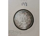 Bulgaria 1 lev 1912 silver. A coin to collect!