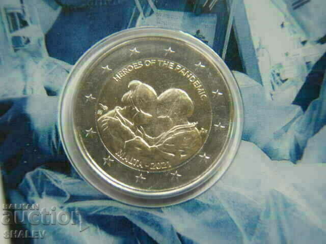 2 euro 2021 Malta "Heroes of the pandemic" (2) Malta 2 euro