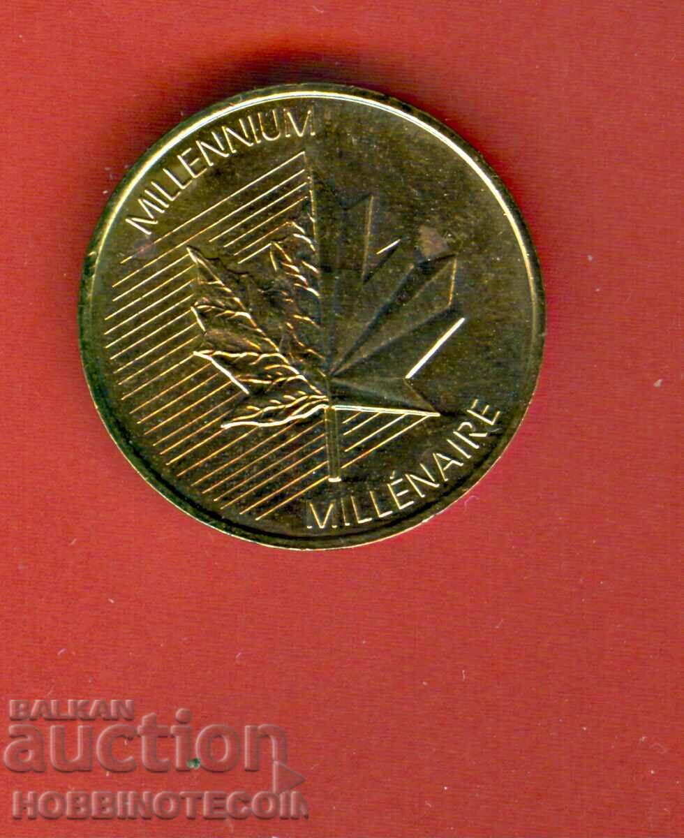 PLAQUE PLAQUES MEDAL BADGE CANADIAN MILLENNIUM 2000