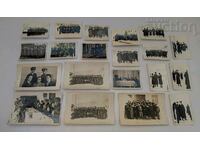 OFFICERS KINGDOM OF BULGARIA SOPOT PHOTOS LOT 20 NUMBERS
