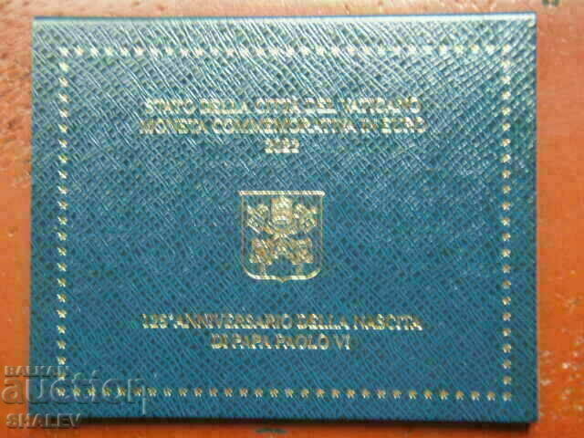 2 Euro 2022 Vaticana "Papa Paolo VI" (2) Vatican City - (2 euros) with price 84.89 BGN | € 43.40