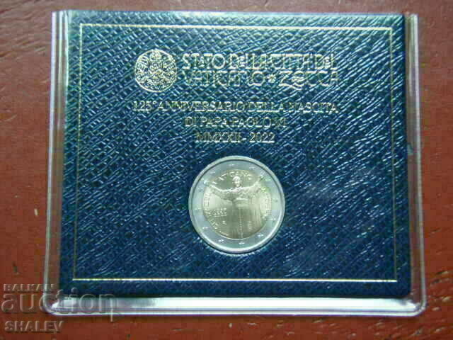Delivery of 2 Euro 2022 Vaticana "Papa Paolo VI" (2) Vatican City - (2 euros)