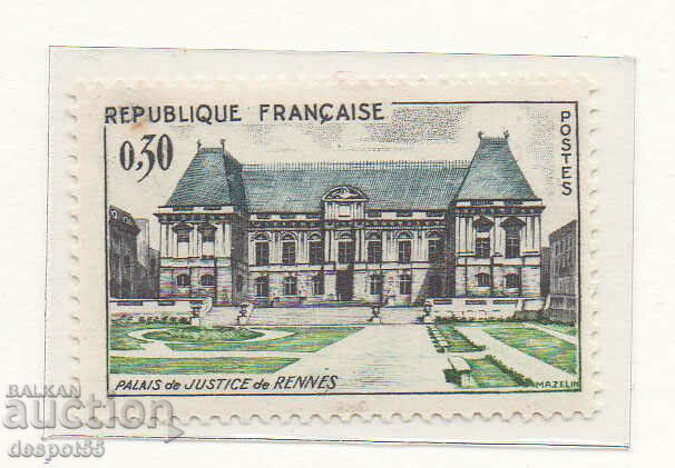 1962. Γαλλία. Δικαστικό Μέγαρο στη Rennes.