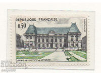1962. Franța. Courthouse în Rennes.