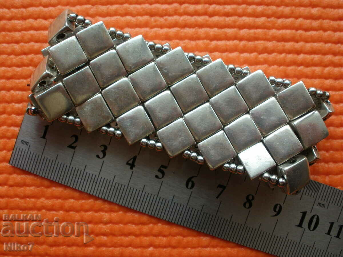 Stretchable metal bracelet - "METAL POINTUS" - 5 Stretchable metal bracelet - "METAL POINTUS" - 5