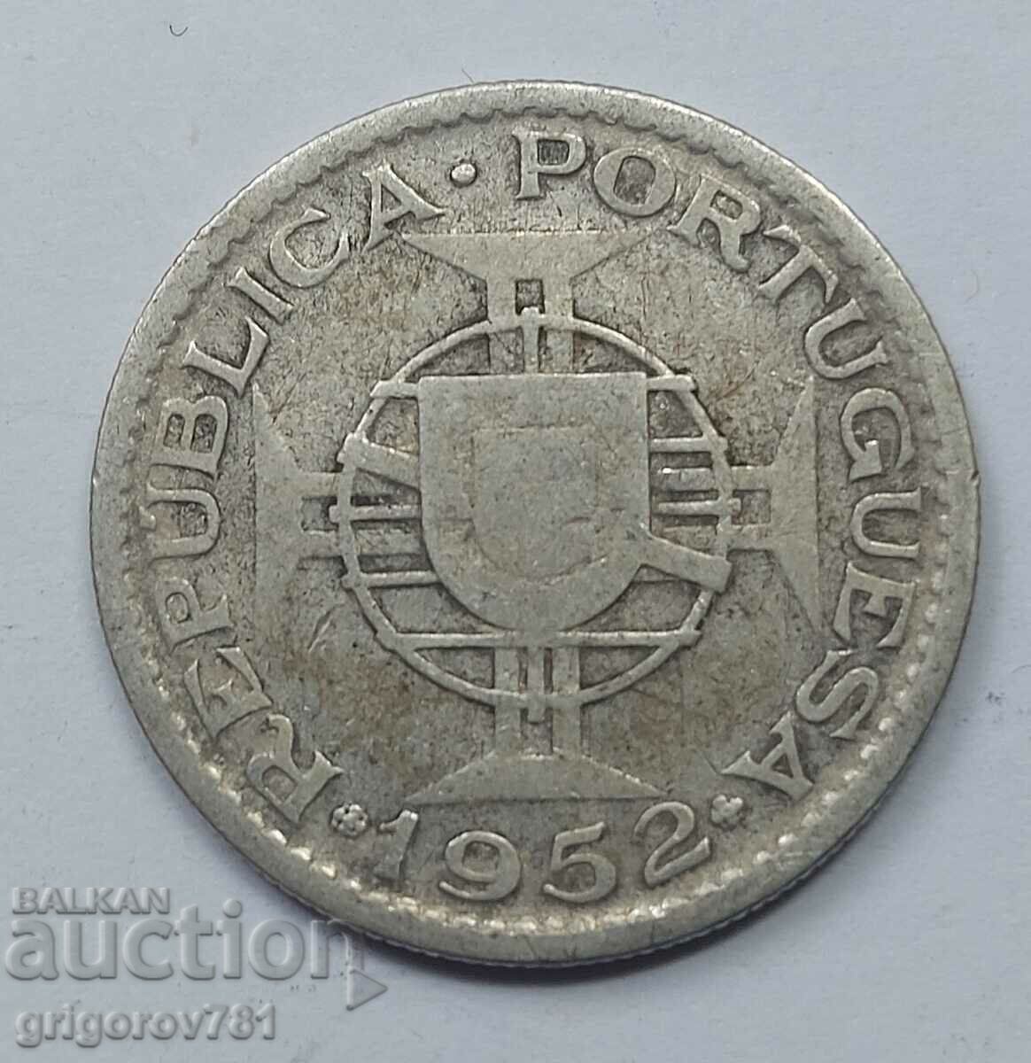 10 Escudo Silver Angola 1952 - Silver Coin #5 with price € 5.88 | 11.50 BGN