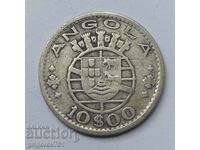 10 ескудо сребро Ангола 1952 - сребърна монета #13
