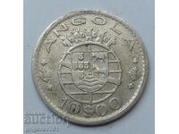 10 Escudo Silver Angola 1952 - Silver Coin #14