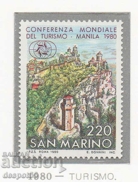 1980 San Marino. International Tourism Conference, Manila