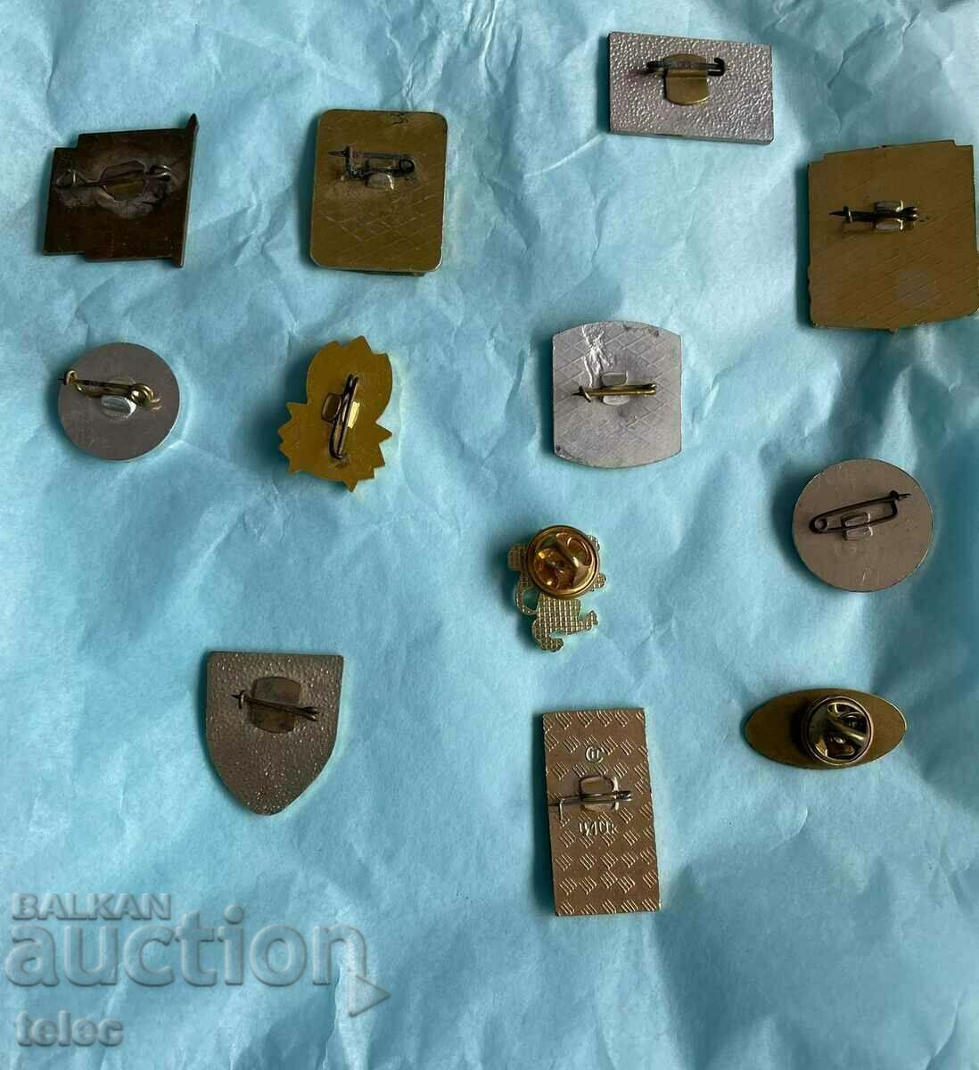 Set 12 signs of socialism with price 10.00 BGN | € 5.11 Set 12 signs of socialism with price 10.00 BGN | € 5.11