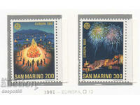 1981. San Marino. Europe. Folklore.