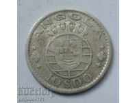 10 Escudo Argint Angola 1955 - Moneda de argint #16