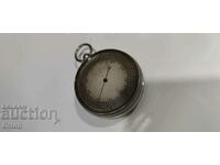 Antique pocket barometer