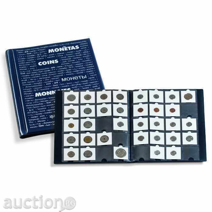 Album for 200 coins in 50/50 mm cardboard holders - 10 sheets / 2499