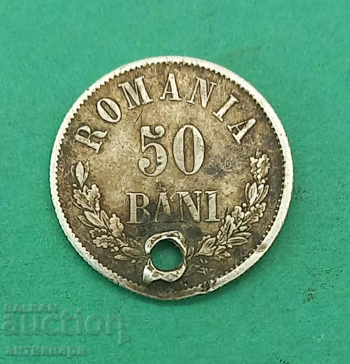 Romania 50 baths 1876 - 75 with price 44.00 BGN | € 22.50 Romania 50 baths 1876 - 75 with price 44.00 BGN | € 22.50