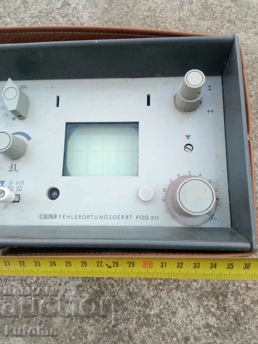 Old German fault locator with price 249.99 BGN | € 127.82 Old German fault locator with price 249.99 BGN | € 127.82