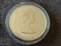 Сребро 1 oz Канада Кленов лист 1988 1 сребърна унция