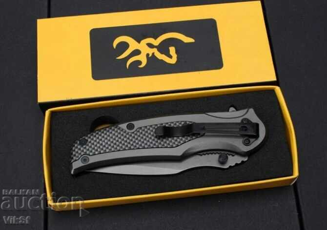 Auction Browning X46 95x223 folding automatic knife Auction Browning X46 95x223 folding automatic knife