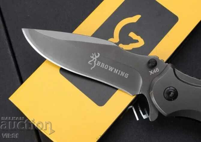 Browning X46 95x223 folding automatic knife - 6 Browning X46 95x223 folding automatic knife - 6