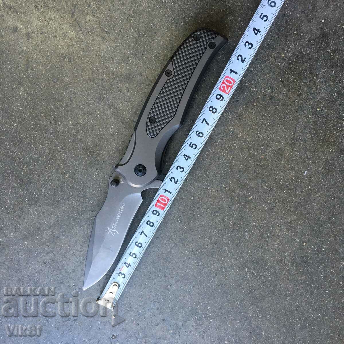 Browning X46 95x223 folding automatic knife - 7 Browning X46 95x223 folding automatic knife - 7