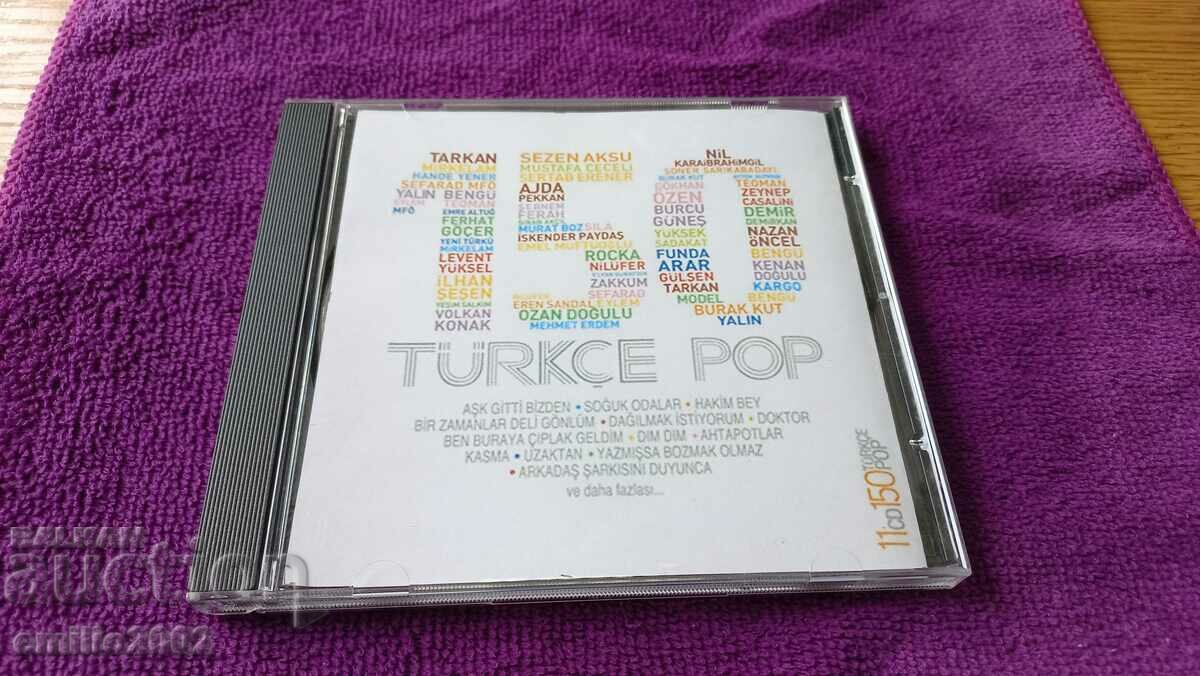CD audio 150 Turkce pop