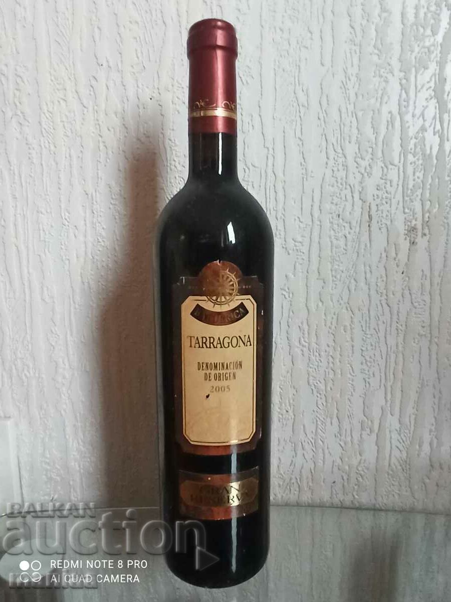 Spanish wine TARRAGONA special reserve