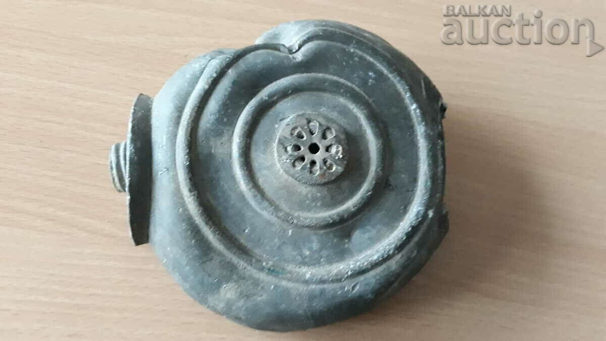 Hajdushki pewter-lead pavur vitlenik vessel for brandy - 5 Hajdushki pewter-lead pavur vitlenik vessel for brandy - 5