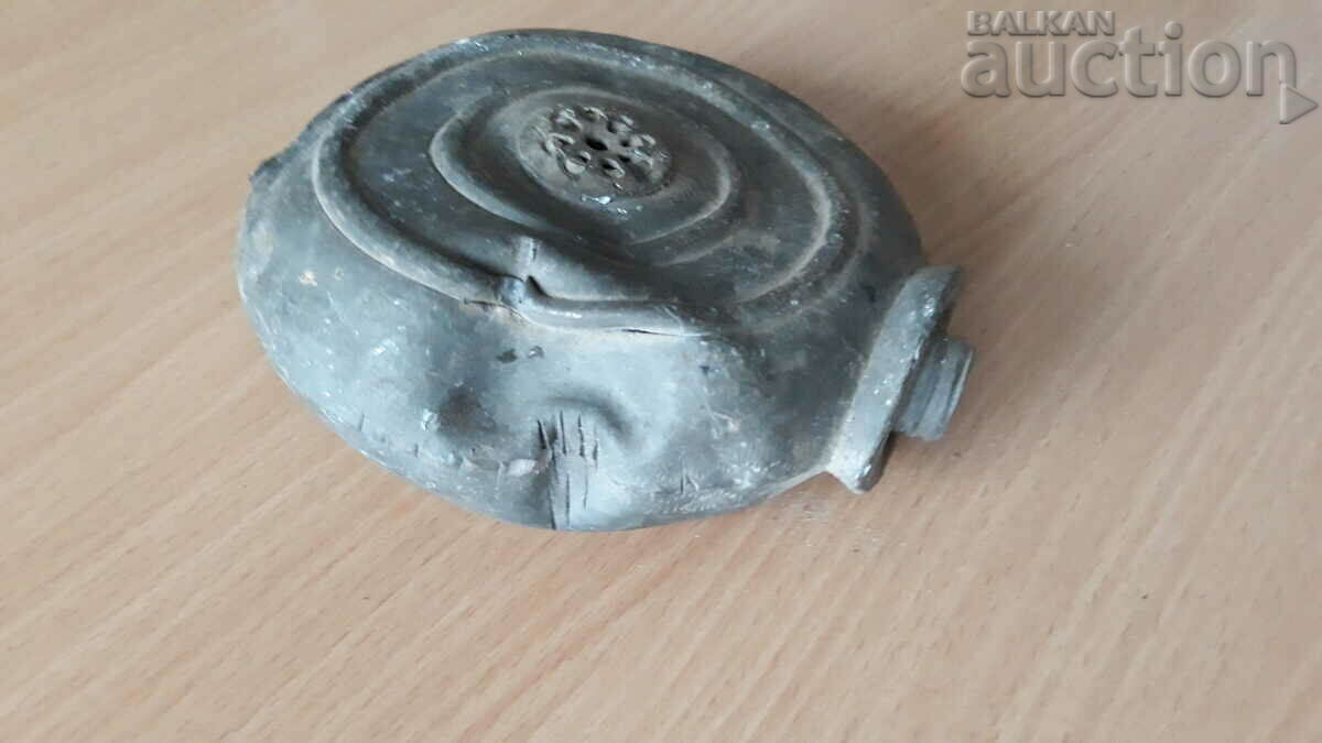 Hajdushki pewter-lead pavur vitlenik vessel for brandy - 7 Hajdushki pewter-lead pavur vitlenik vessel for brandy - 7