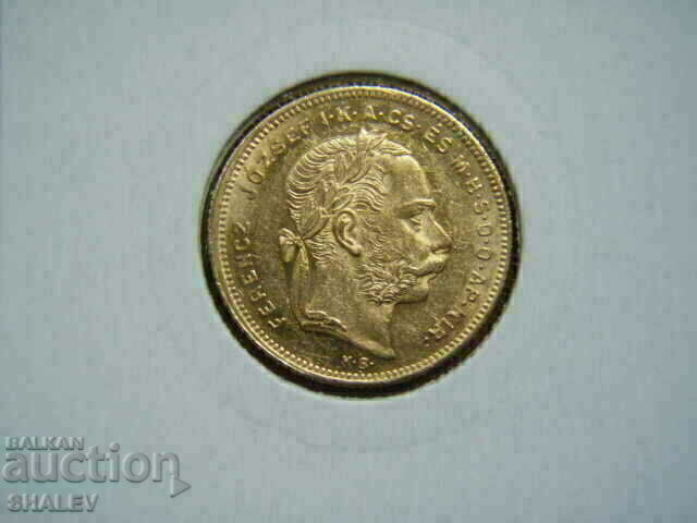 20 Francs / 8 Forint 1876 Hungary - AU (Gold) - 7 20 Francs / 8 Forint 1876 Hungary - AU (Gold) - 7