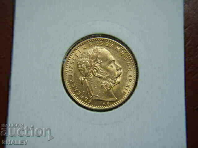 20 Francs / 8 Forint 1885 Hungary (Hungary) - XF/AU (gold) - 5
