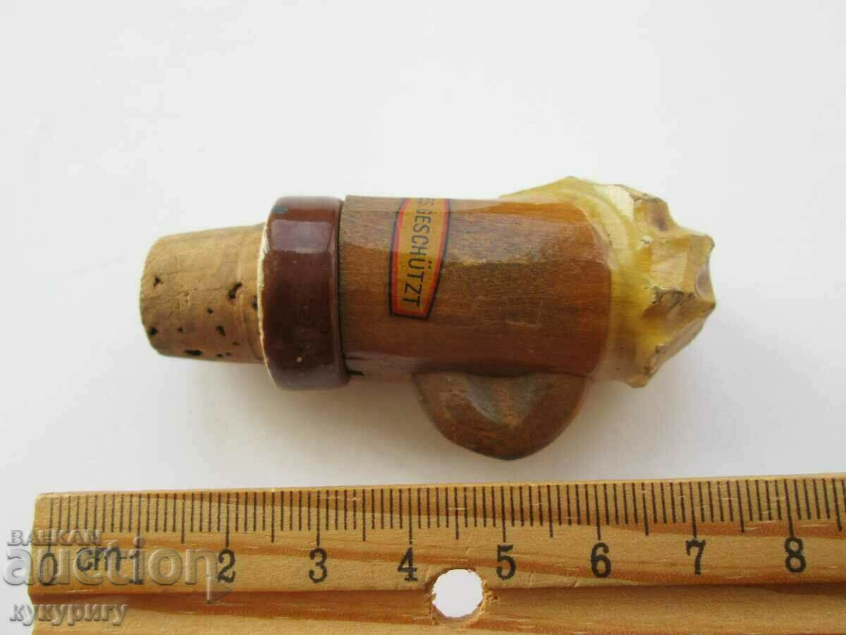 Old German cork stopper in the shape of a beer mug - 6 Old German cork stopper in the shape of a beer mug - 6