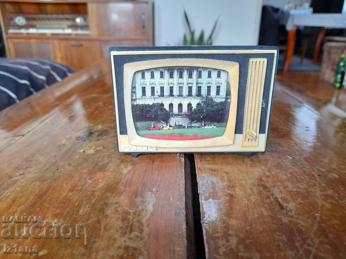 Old souvenir TV Rubin