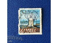 ZAMBIA 1968 - CUTTING, BAOBAB