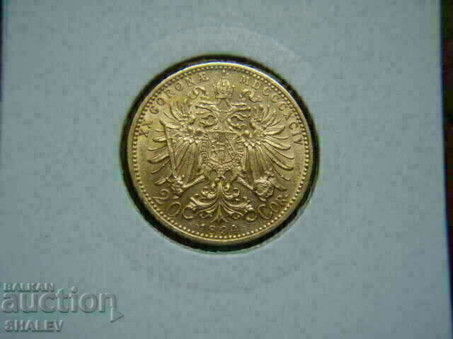 Delivery of 20 Corona 1894 Austria - XF/AU (gold) Delivery of 20 Corona 1894 Austria - XF/AU (gold)