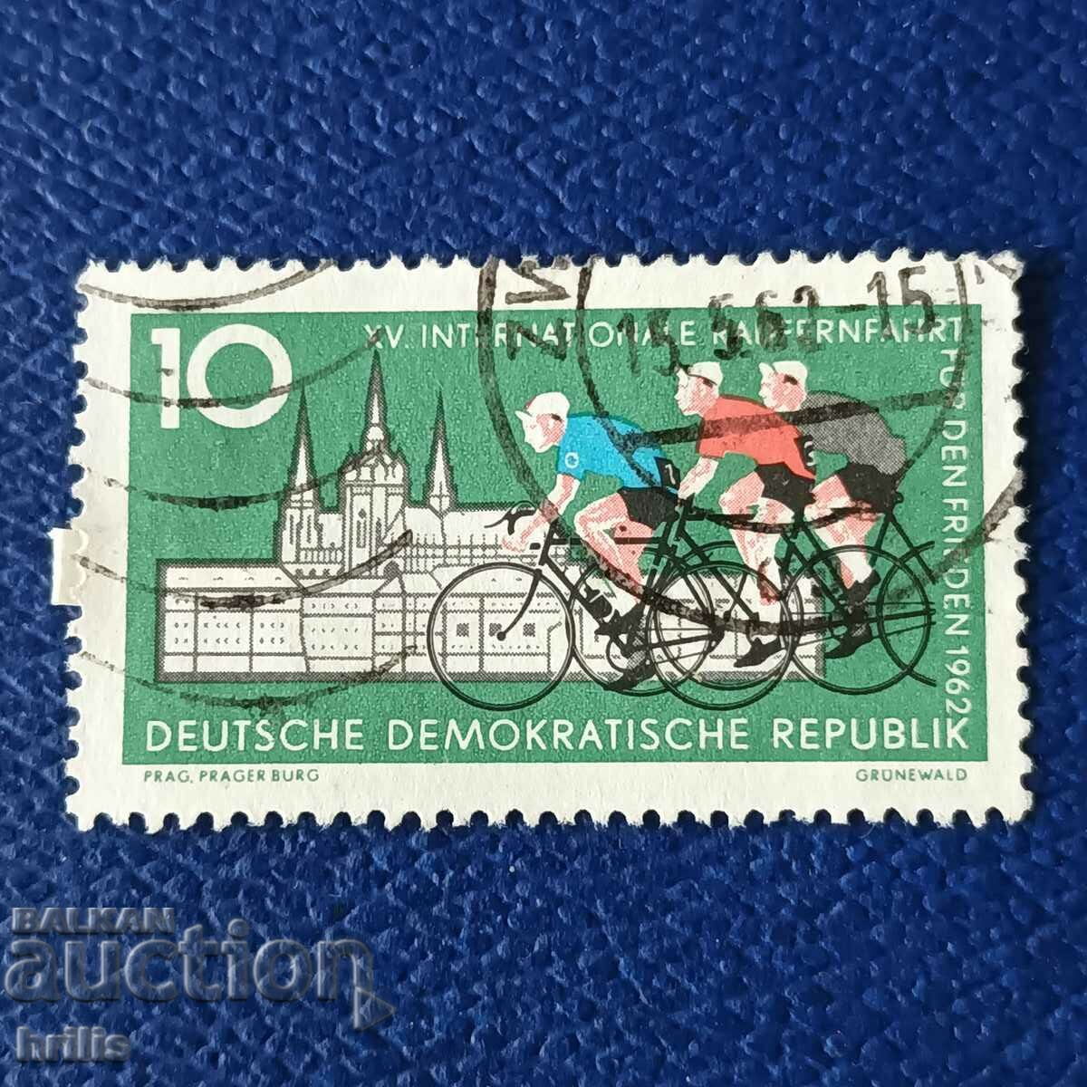 GDR 1962 - CYCLING TOUR FOR PEACE