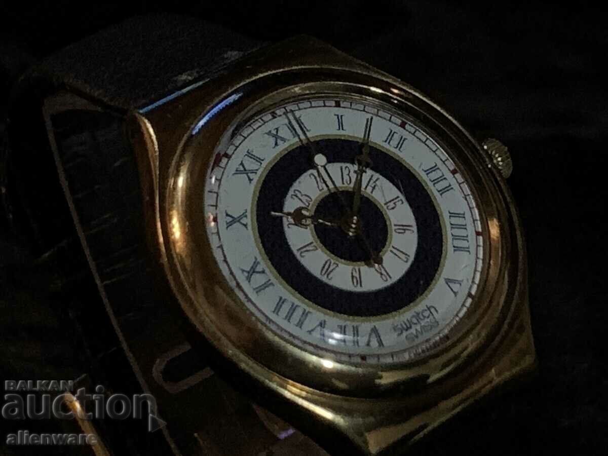Δημοπρασία Ανδρικό ρολόι SWATCH 38 χλστ. Δημοπρασία Ανδρικό ρολόι SWATCH 38 χλστ.