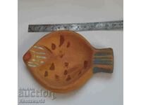 Ceramic ashtray - fish.