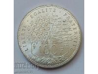 100 франка сребро Франция 1982 - сребърна монета #1
