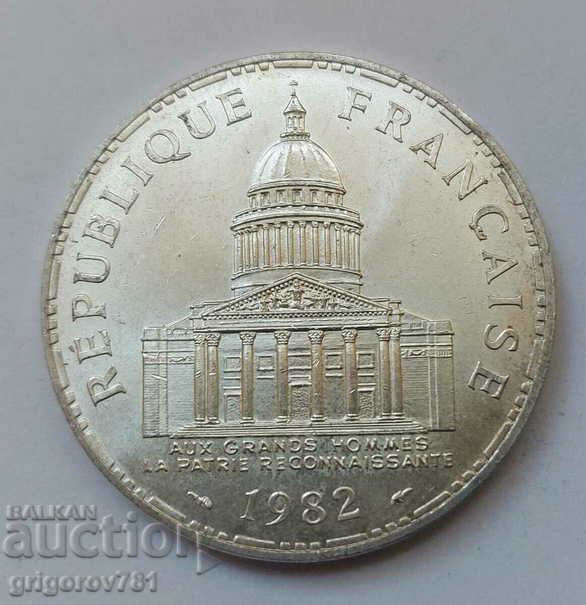 100 Φράγκα Ασημένιο Γαλλία 1982 - Ασημένιο νόμισμα #2 με τιμή € 20.45 | 40.00 BGN 100 Φράγκα Ασημένιο Γαλλία 1982 - Ασημένιο νόμισμα #2 με τιμή € 20.45 | 40.00 BGN