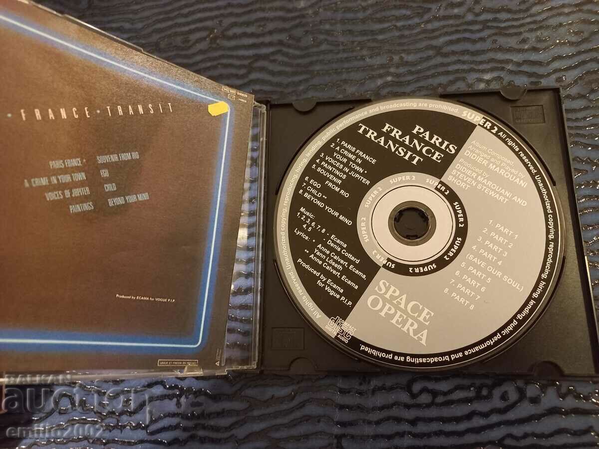 CD audio Paris Franta Tranzit cu preț € 0.99 | 1.94 BGN