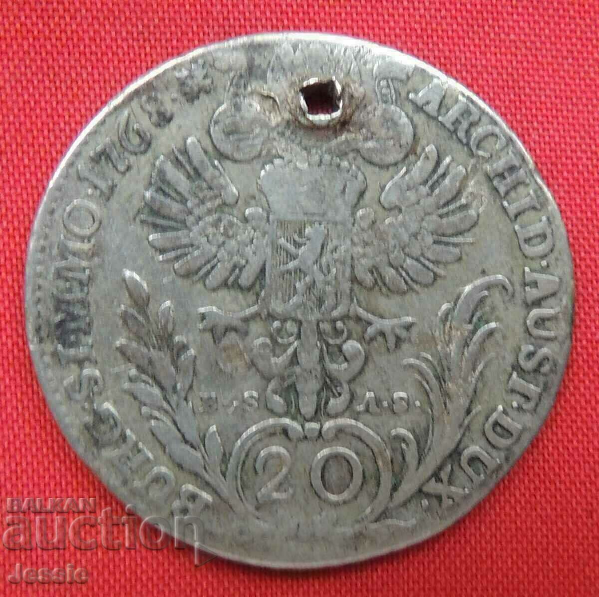 20 crucișătoare 1768 B.S.A.S. Austro-Ungaria (Maria Tereza)