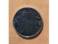 Canada 25 Cent - 2005 Year of the Veterans