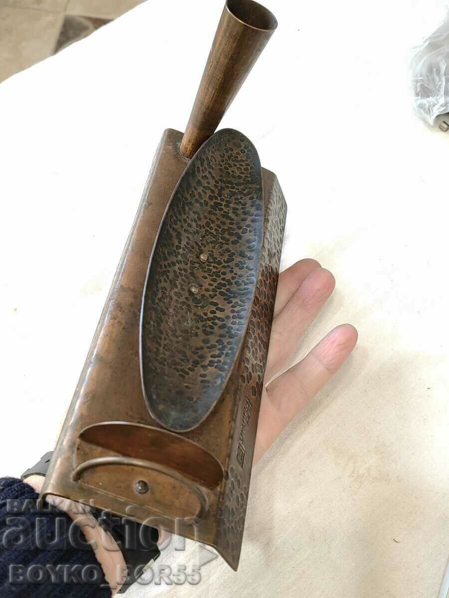 Polish Copper Soc Advertising Stationery Stand UNITRA CEMI - 6 Polish Copper Soc Advertising Stationery Stand UNITRA CEMI - 6